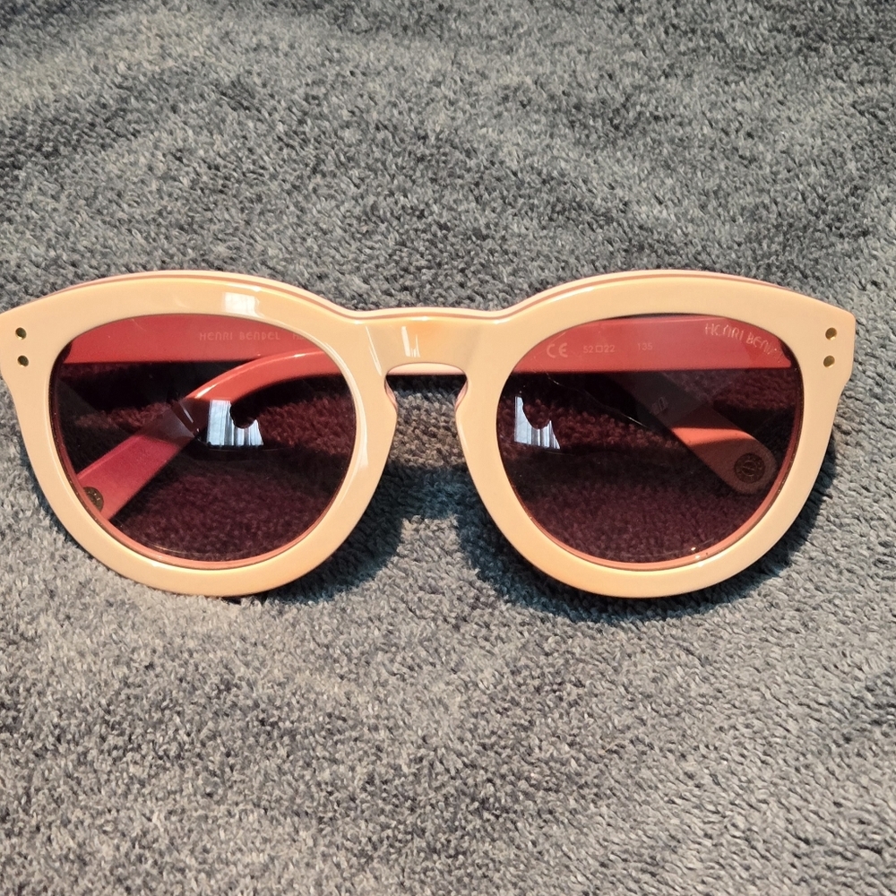 Henri Bendel Nude/Blush Pink Olivia Sunglasses